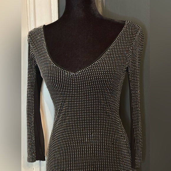 💎Bebe Bling Rhinestone Bodycon Dress 💎 - Picture 3 of 14